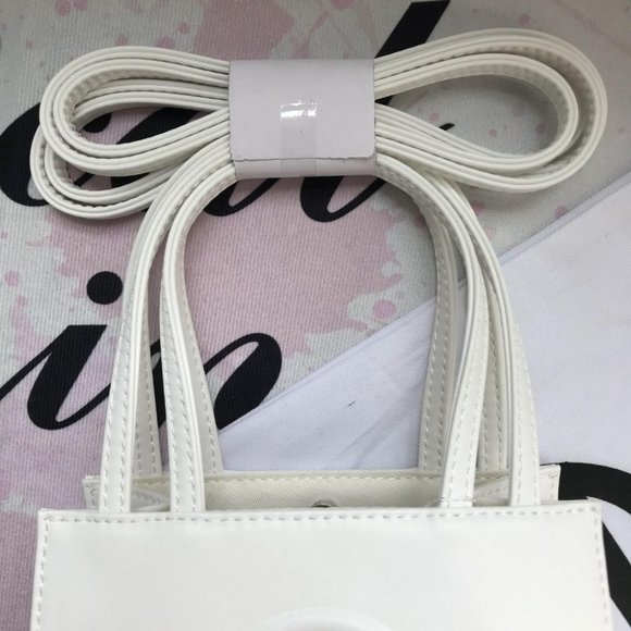 telfar white shopping handbag Small lipstick bag - Picture 9 of 10